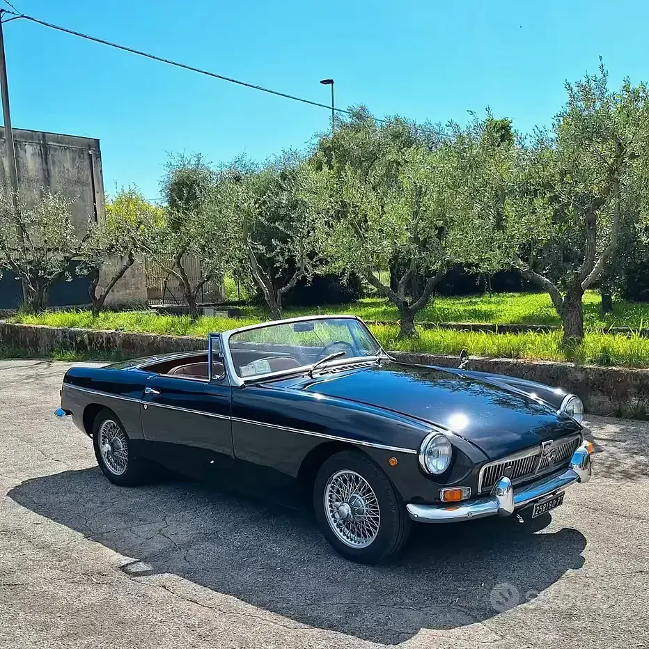 Usata MG B 105 CV (77 kW) 1960 Nero Cabrio
