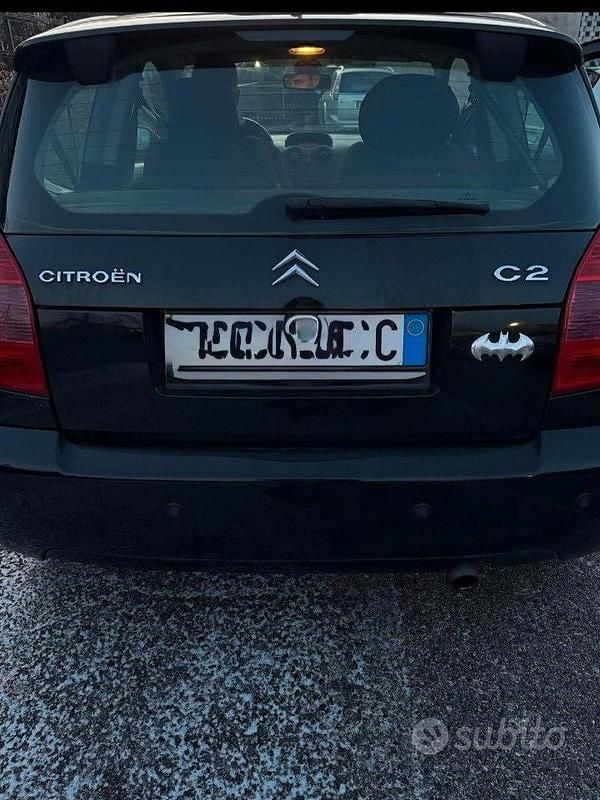 Usata Citroën C2 95 CV (69 kW) 2005 Nero Utilitaria