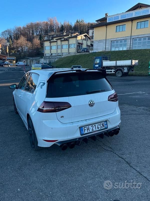 Usata VW Golf VII R 300 CV (220 kW) 2014 Bianco