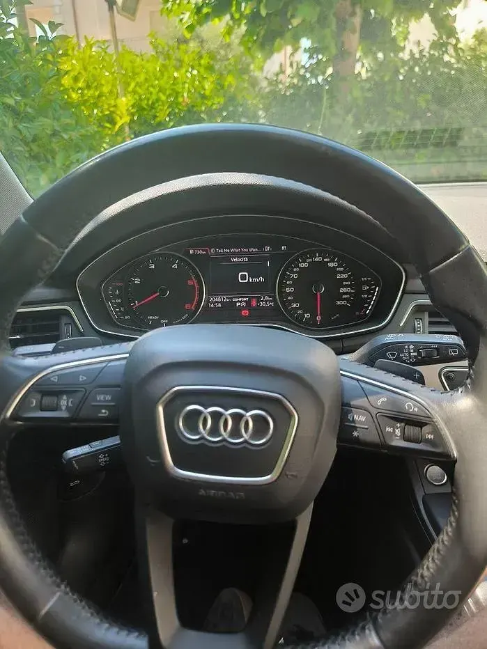 Usata Audi A4 122 CV (89 kW) 2019 Nero Station wagon