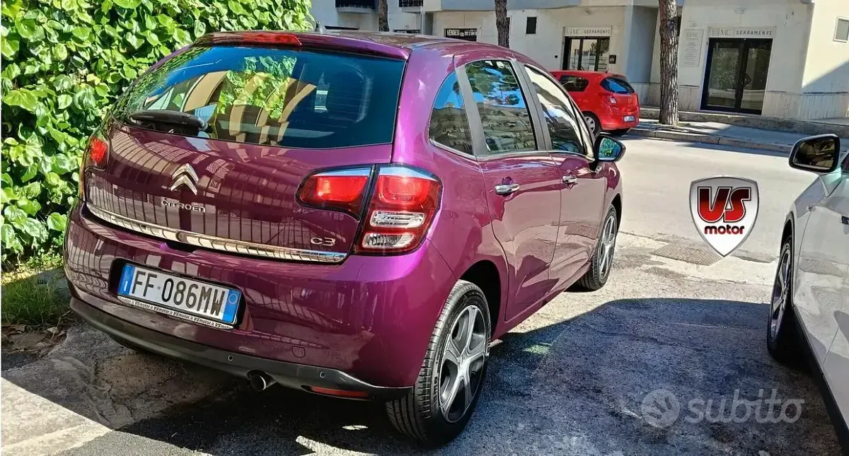 Usata Citroën C3 75 CV (55 kW) 2016 Viola Berlina