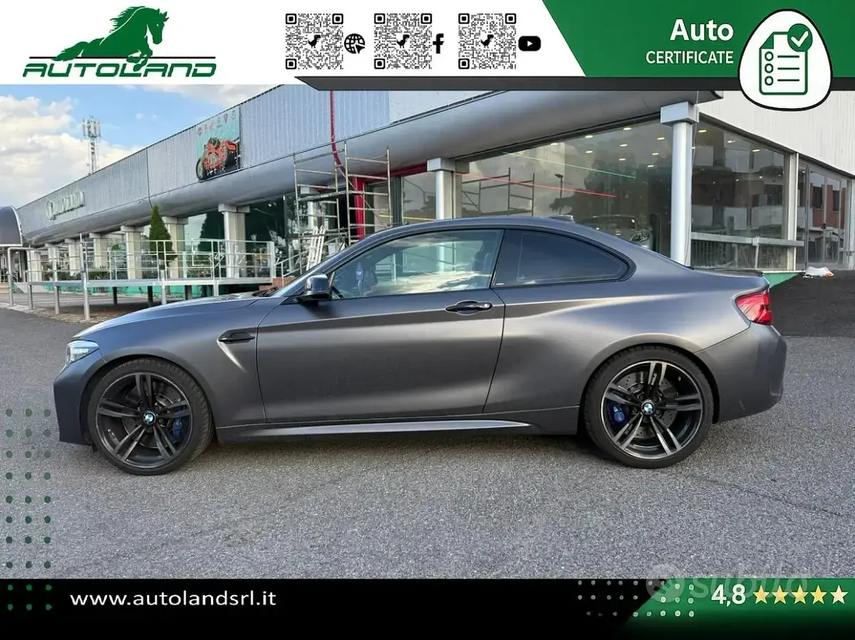 Usata BMW M2 370 CV (272 kW) 2019 Grigio Coupé