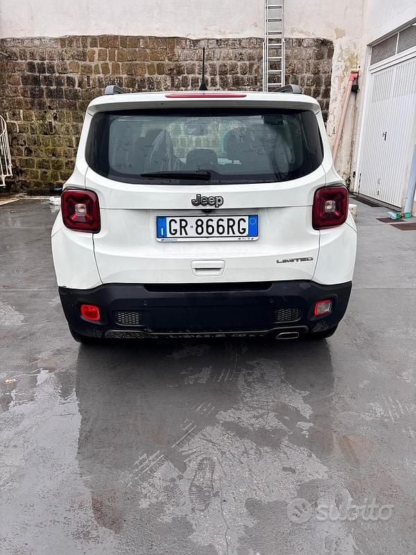 Usata Jeep Renegade 150 CV (110 kW) 2019 Bianco SUV