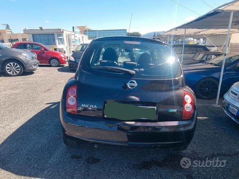Usata Nissan Micra N-TEC 80 CV (58 kW) 2010 Nero Utilitaria