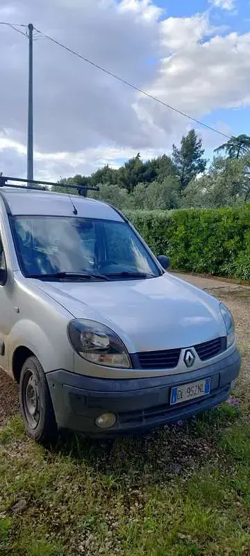 Usata Renault Kangoo Authentique 82 CV (60 kW) 2007 Grigio Monovolume