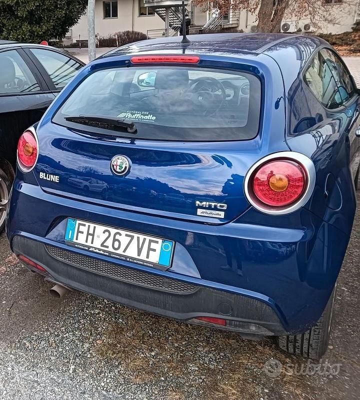 Usata Alfa Romeo MiTo 78 CV (57 kW) 2017 Blu/azzurro Utilitaria