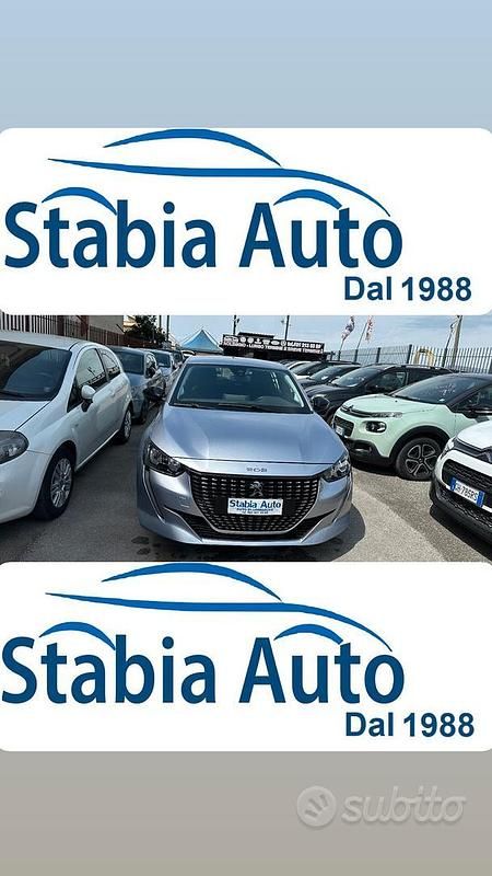 Grigio Usata 2022 Peugeot 208 Allure Due volumi | 11.499 € (Super prezzo) - Immagine 1/4