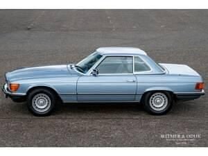 Usata Mercedes SL380 218 CV (160 kW) 1984 Blu Cabrio