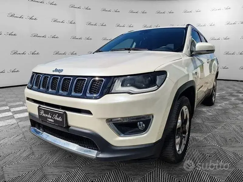 Usata Jeep Compass Limited 140 CV (102 kW) 2017 Bianco SUV