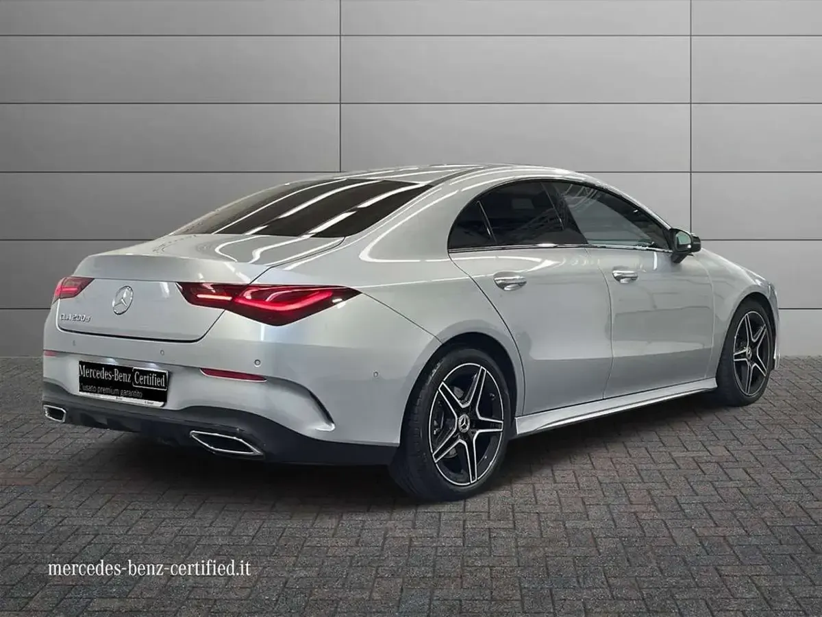 Usata Mercedes CLA200 Advanced Plus 150 CV (110 kW) 2025 Argento metallizzato Coupé