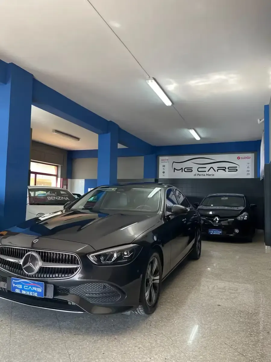 Usata Mercedes C200 Premium 199 CV (146 kW) 2022 Nero Berlina