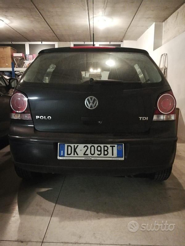 Usata VW Polo 101 CV (74 kW) 2007 Nero Utilitaria