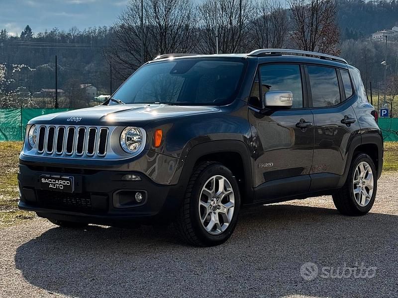 Usata Jeep Renegade Limited 120 CV (88 kW) 2017 Grigio SUV