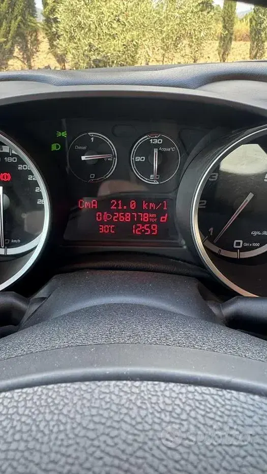 Usata Alfa Romeo Giulietta 105 CV (77 kW) 2014 Bianco Utilitaria