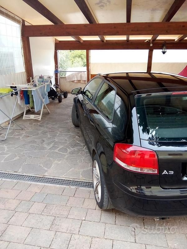 Usata Audi A3 140 CV (102 kW) 2005 Nero Berlina