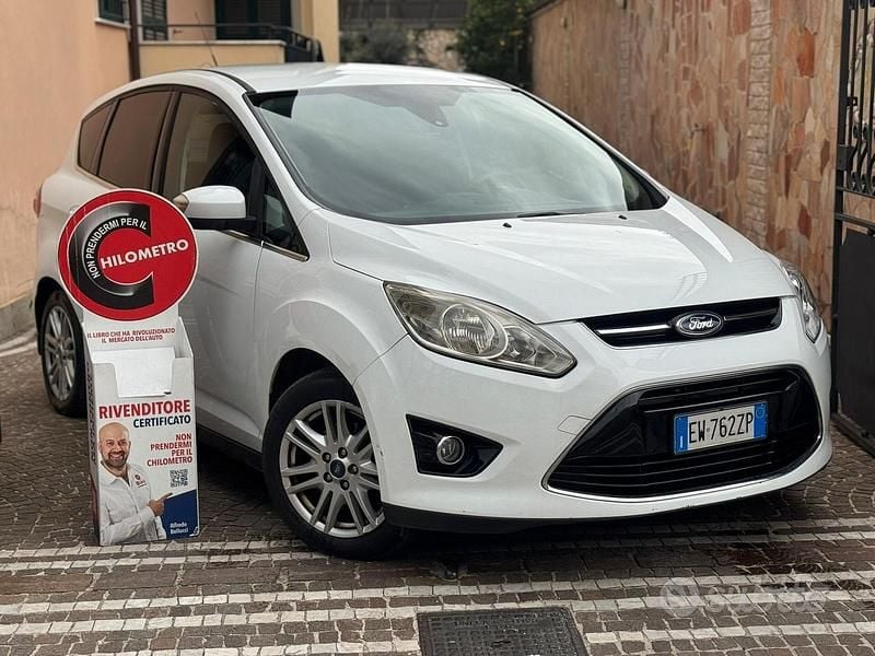 Bianco Usata 2014 Ford C-MAX Titanium Monovolume | 4750 € (Ottimo prezzo) - Immagine 1/4