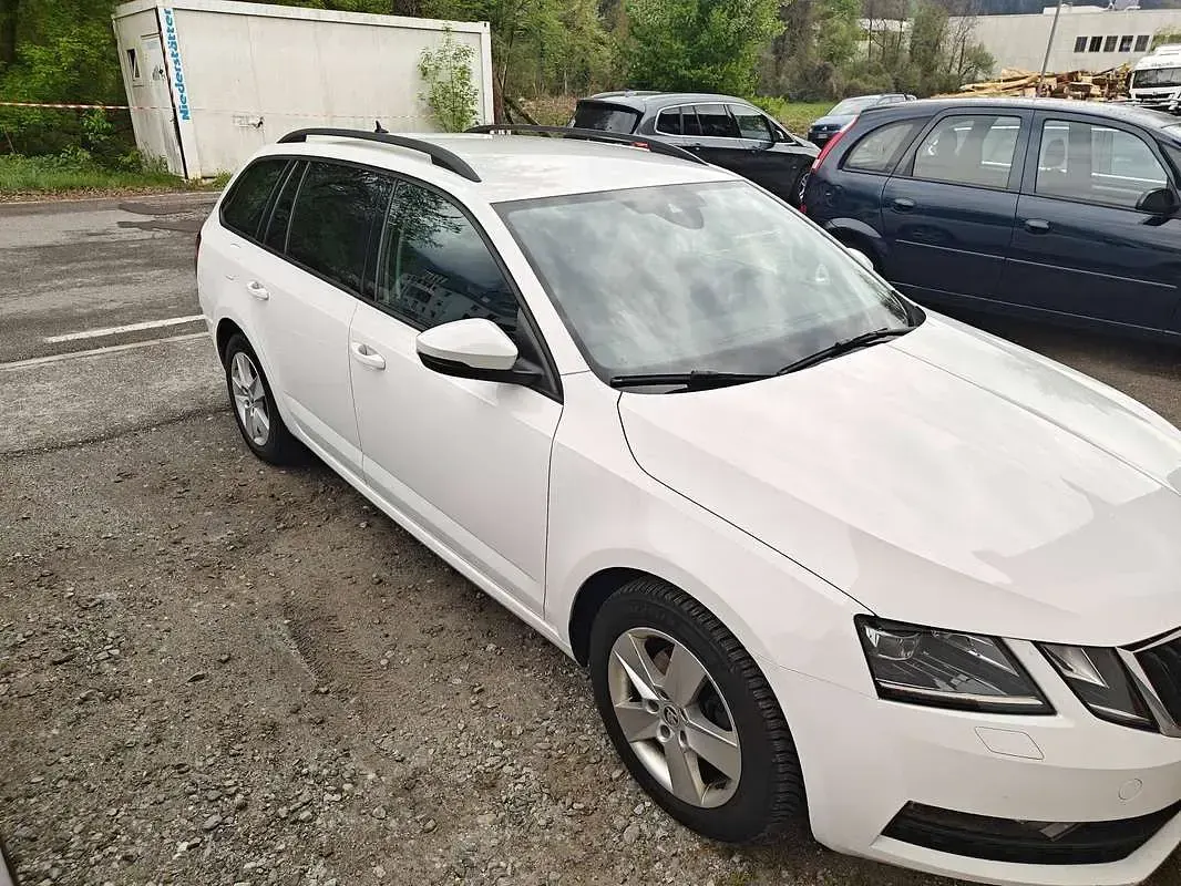 Usata Skoda Octavia Ambition 150 CV (110 kW) 2020 Bianco Station wagon