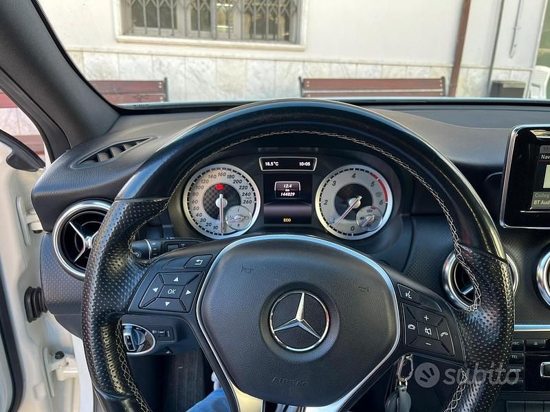 Usata Mercedes A180 2014 Bianco Berlina