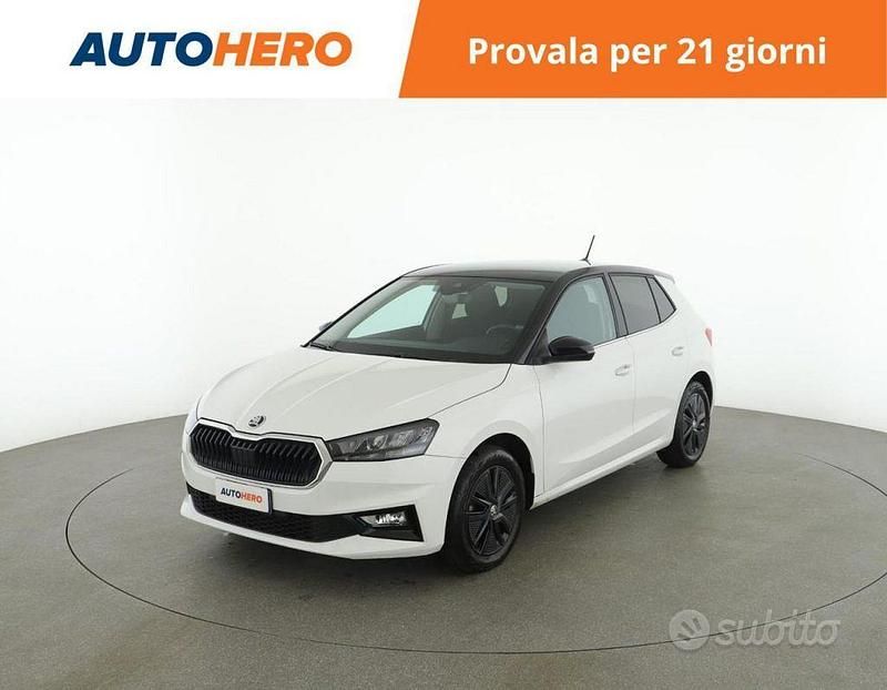 Bianco Usata 2024 Skoda Fabia Style Tre volumi | 17.499 € (Buon prezzo) - Immagine 1/2