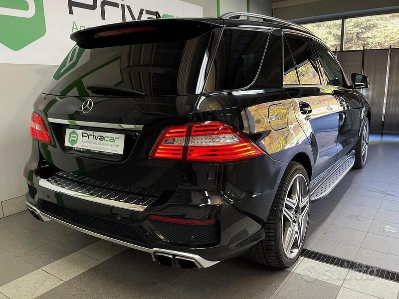 Usata Mercedes ML63 AMG AMG 557 CV (409 kW) 2015 Nero SUV