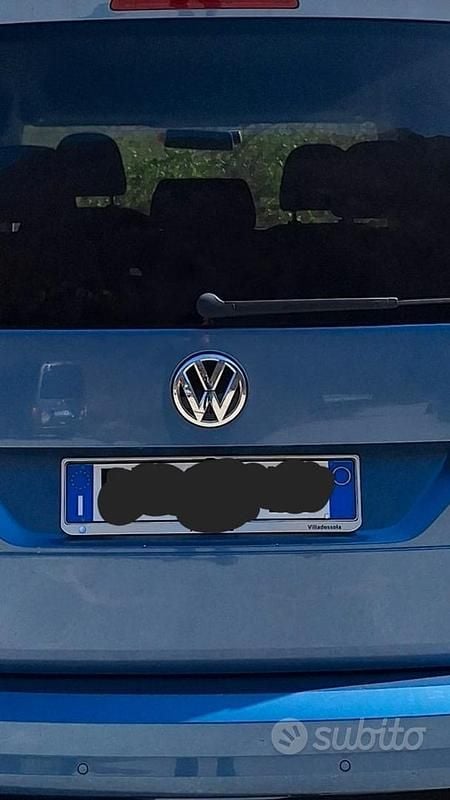 Usata VW Caddy Trendline 122 CV (89 kW) 2019 Blu/azzurro Monovolume