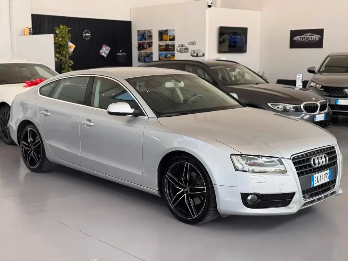 Usata Audi A5 Advanced 170 CV (125 kW) 2010 Argento Coupé