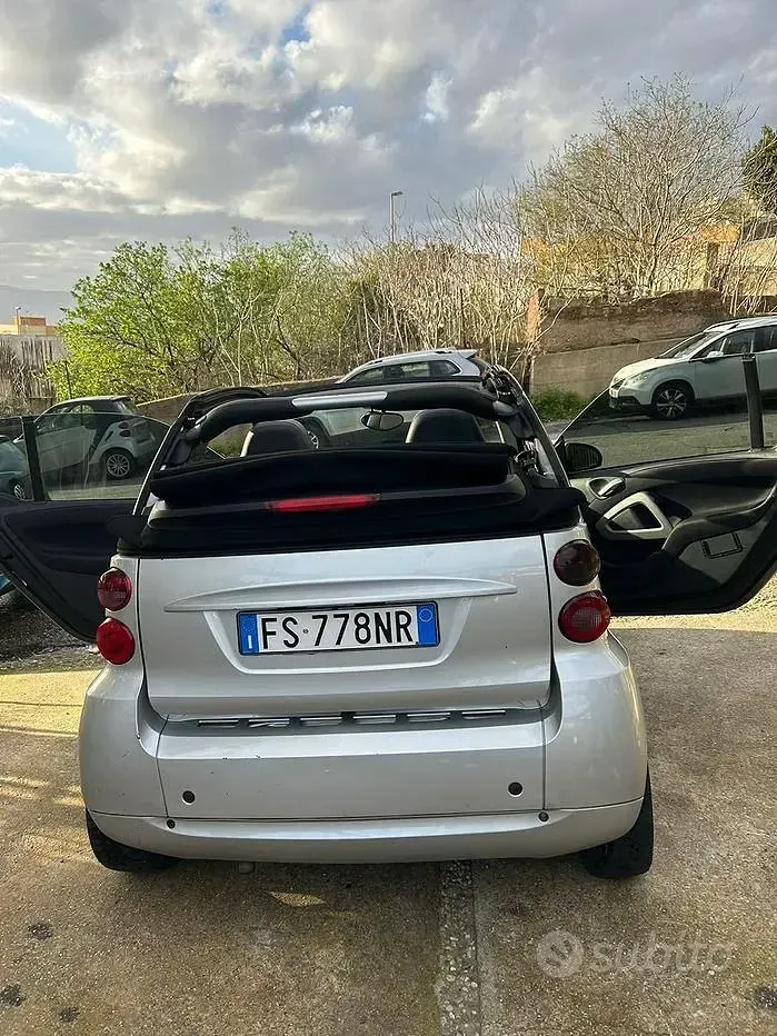 Usata Smart ForTwo Cabrio 54 CV (39 kW) 2011 Grigio Cabrio
