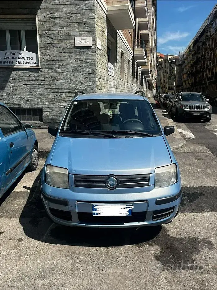 Usata Fiat Panda 2007 Bluazzurro Utilitaria