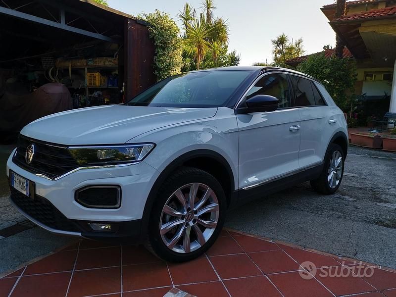 Usata VW T-Roc Advance 116 CV (85 kW) 2019 Bianco SUV