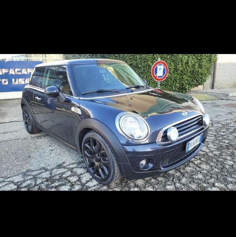 Begagnad Mini ONE 80 HK (58 kW) 2010 Blå Halvkombi