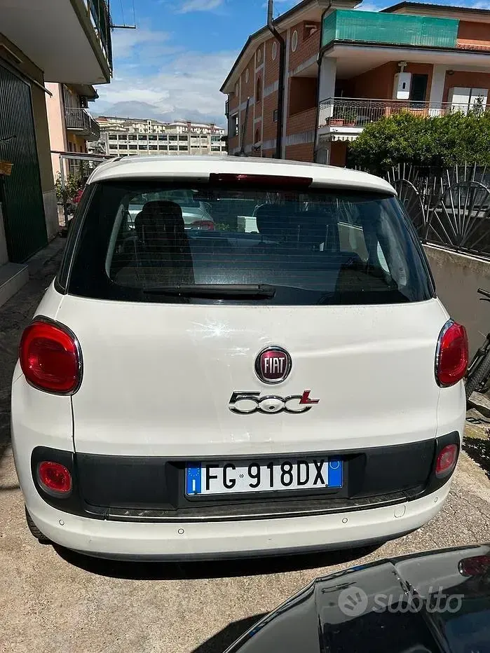 Gebraucht Fiat 500L Pop Star 120 PS (88 kW) 2017 Weiß Van / Kleinbus