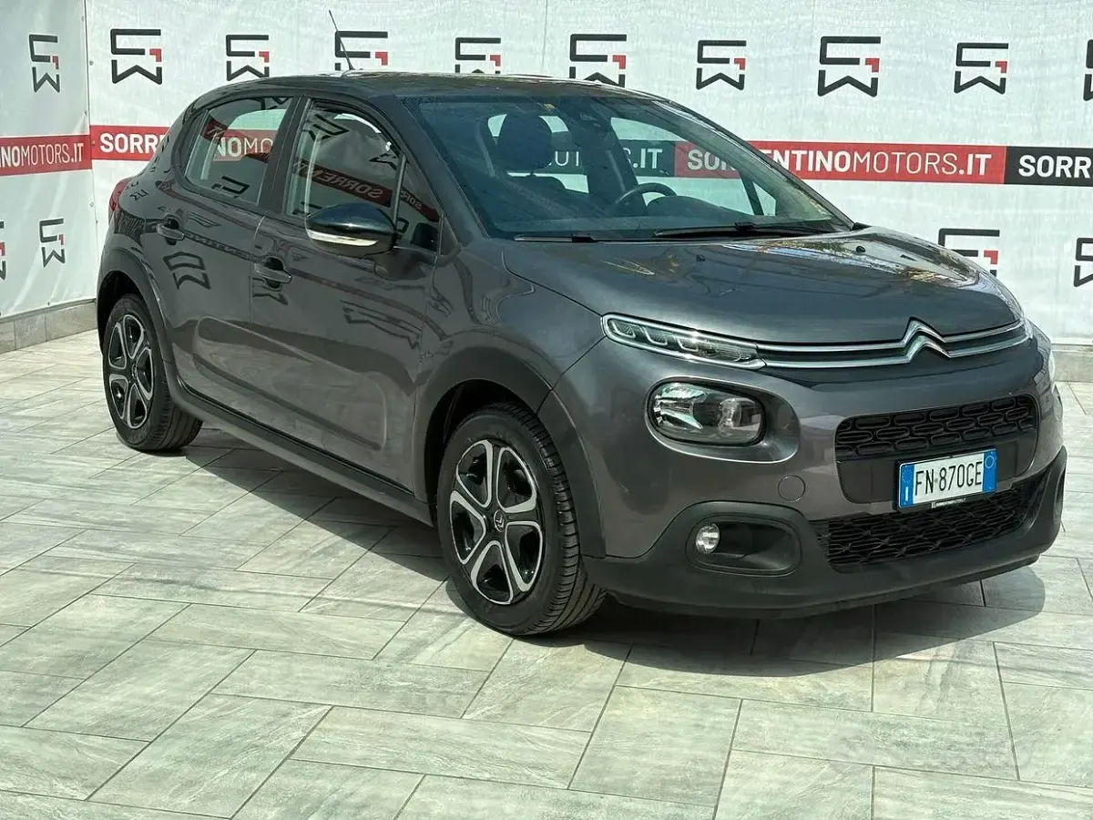 Usata Citroën C3 PureTech 82 CV (60 kW) 2018 Grigio Utilitaria