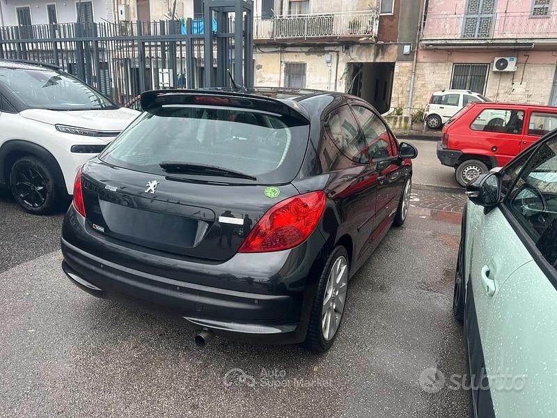 Usata Peugeot 207 150 CV (110 kW) 2007 Nero Berlina