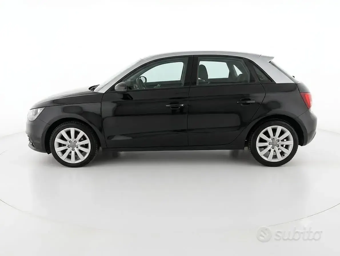 Usata Audi A1 90 CV (66 kW) 2014 Nero Utilitaria