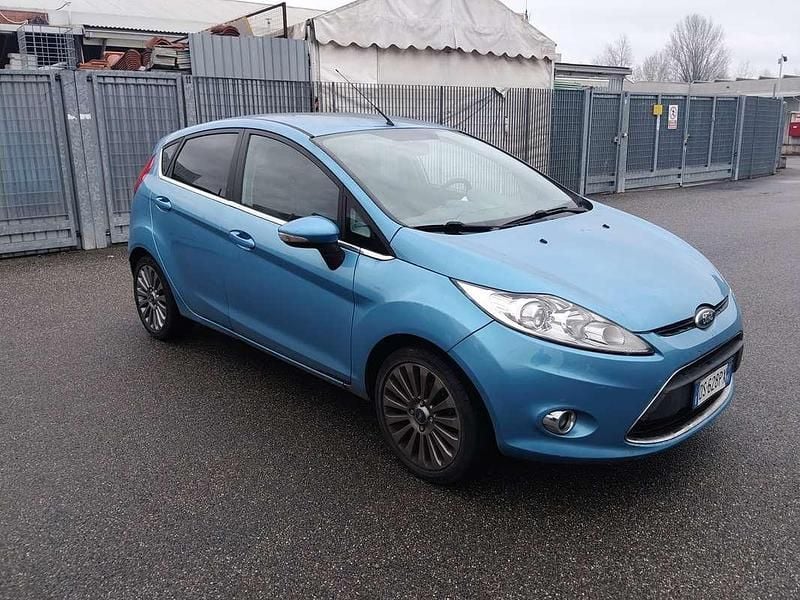Gebraucht Ford Fiesta 82 PS (60 kW) 2008 Blau Limousine