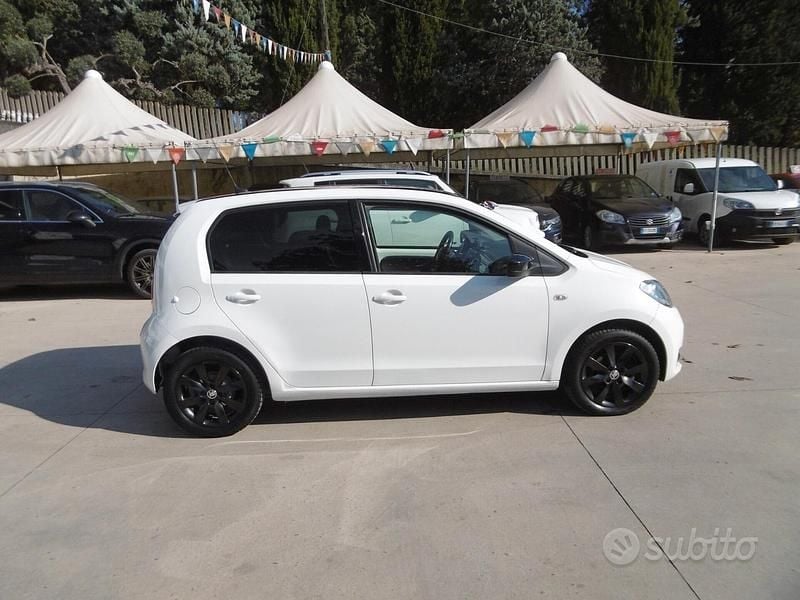 Usata Skoda Citigo G-TEC Style 68 CV (50 kW) 2018 Bianco Utilitaria