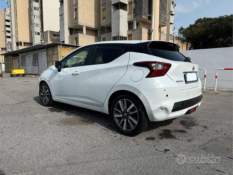 Usata Nissan Micra N-Connecta 90 CV (66 kW) 2017 Bianco Utilitaria
