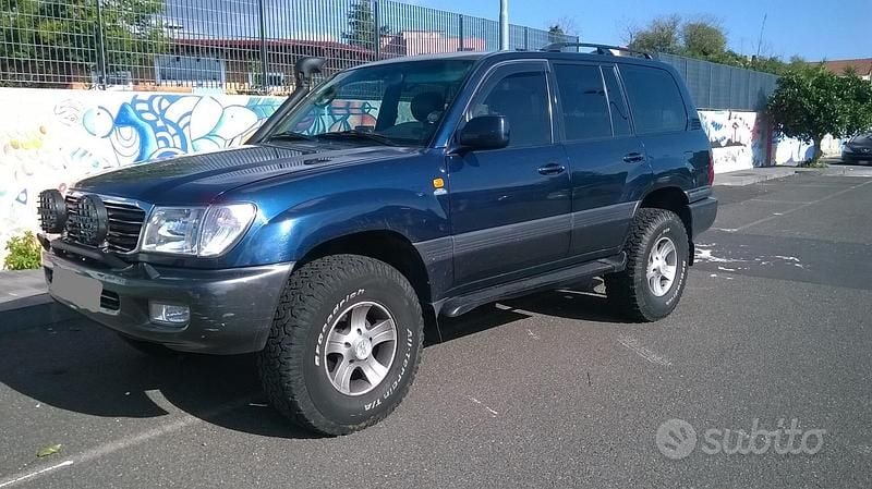 Usata Toyota Land Cruiser 2001 Blu Berlina
