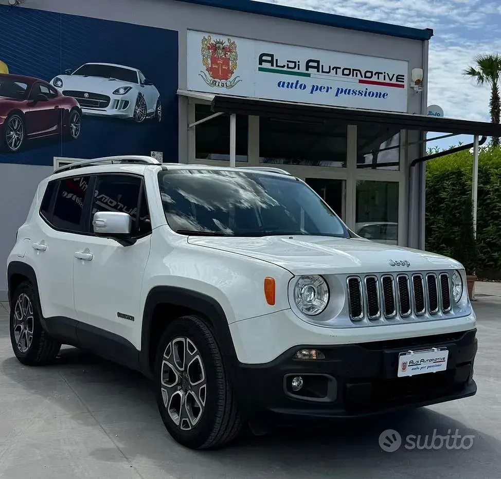 Usata Jeep Renegade Limited 140 CV (102 kW) 2017 Bianco SUV