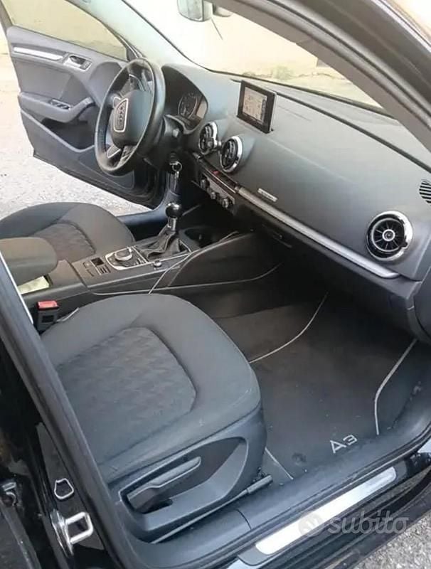 Usata Audi A3 Sportback g-tron 2016 Nero Utilitaria