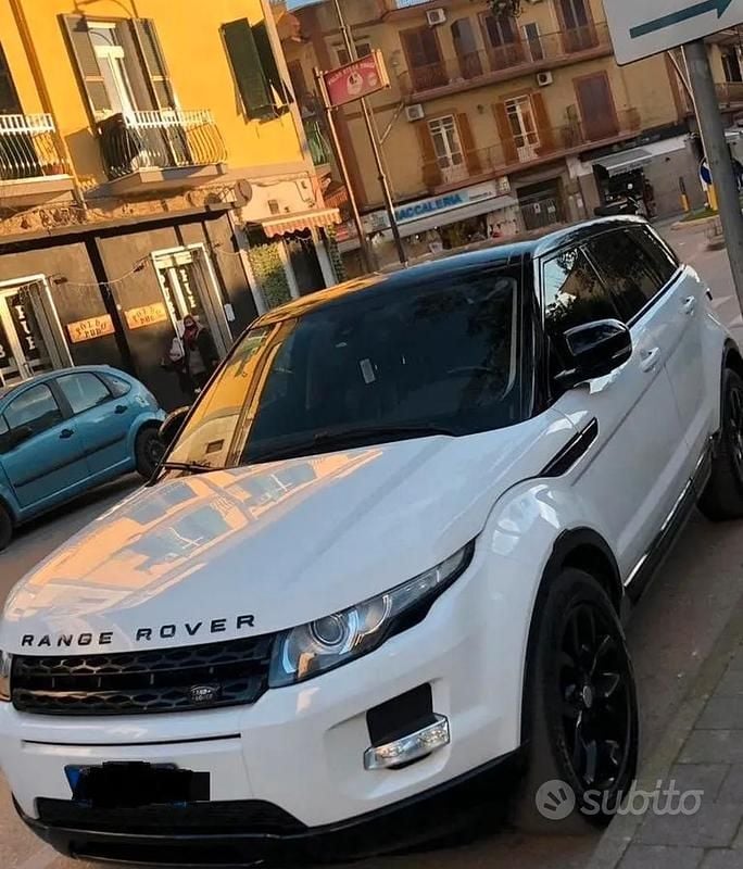 Usata Land Rover Range Rover evoque Dynamic 190 CV (139 kW) 2013 Bianco SUV