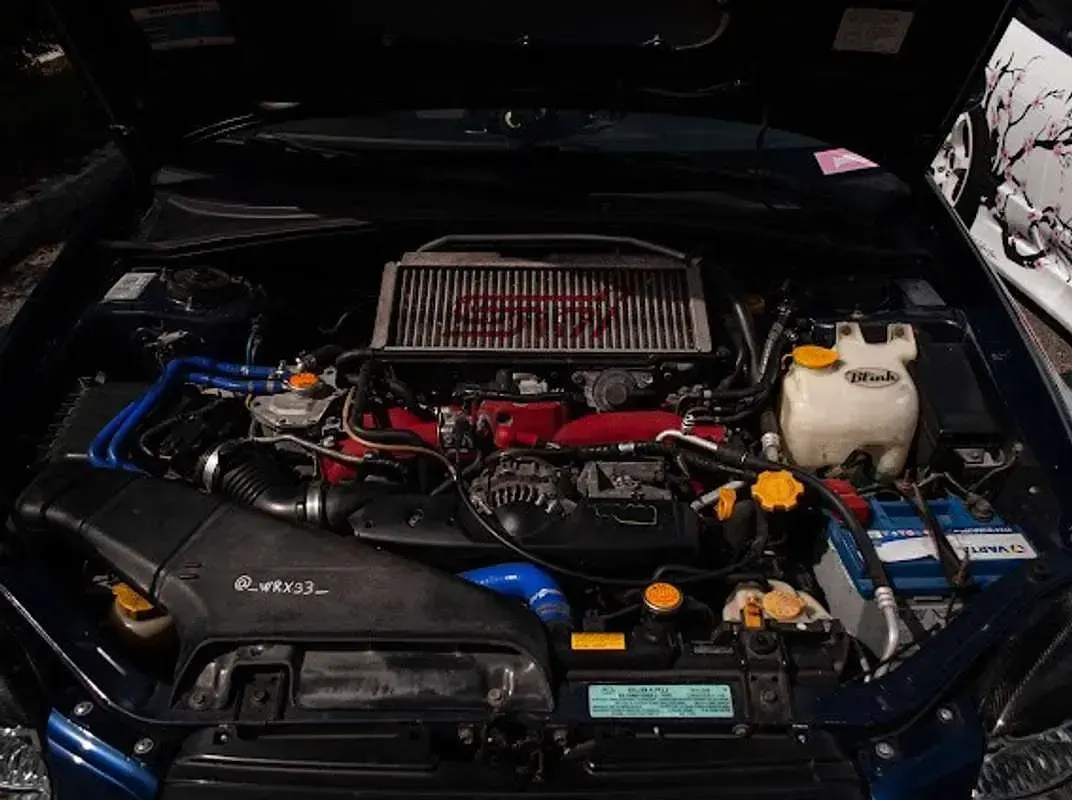 Usata Subaru Impreza 218 CV (160 kW) 2003 Blu/azzurro Station wagon