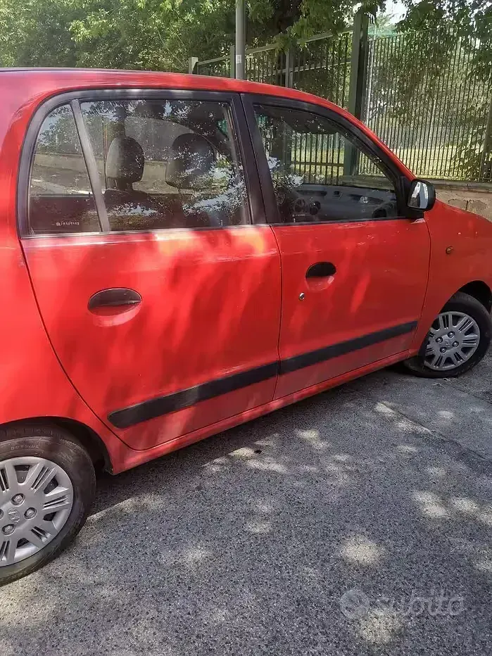 Usata Hyundai Atos Prime 63 CV (46 kW) 2007 Rosso Utilitaria