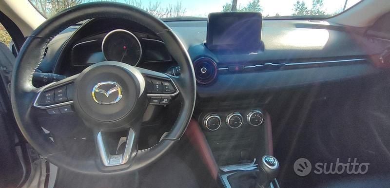 Usata Mazda CX-3 Exceed 105 CV (77 kW) 2017 Argento SUV