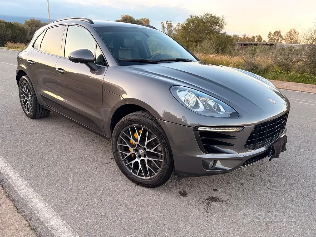 Usata Porsche Macan S 250 CV (183 kW) 2014 Grigio SUV