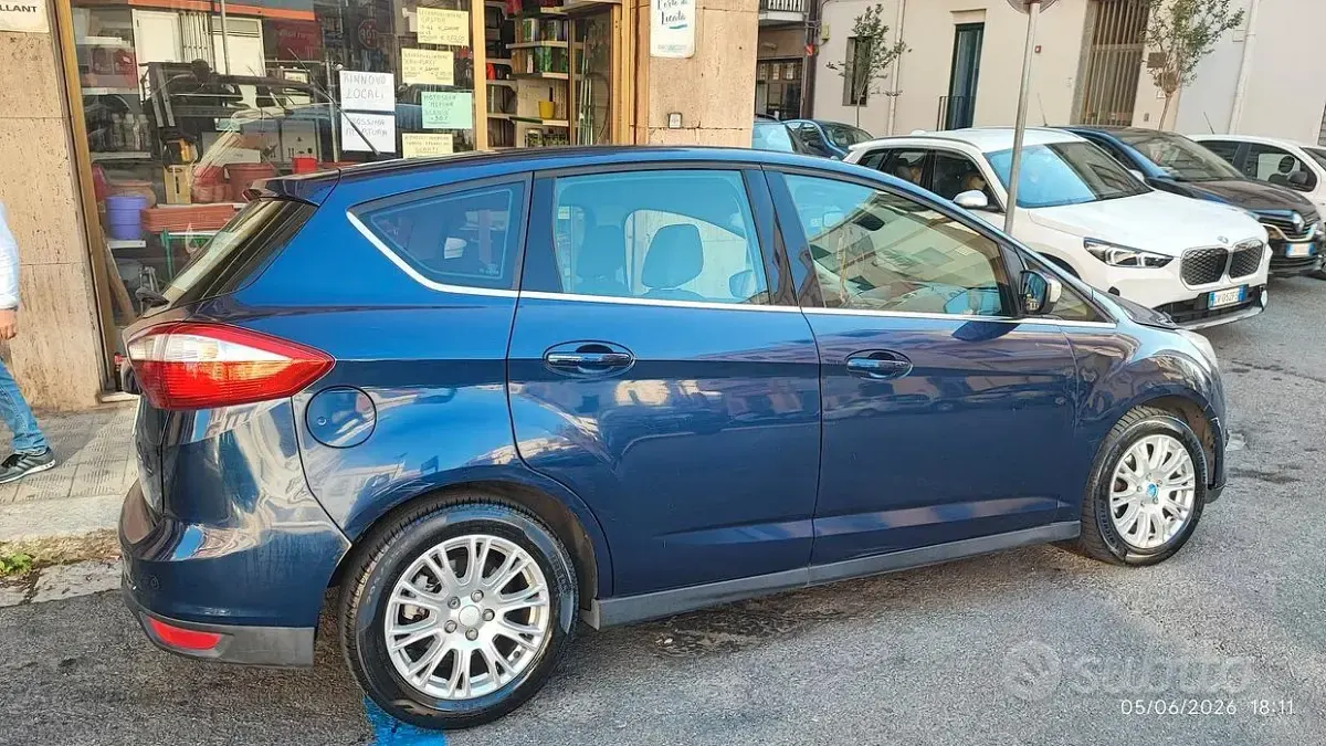 Usata Ford C-MAX 115 CV (84 kW) 2011 Blu Monovolume