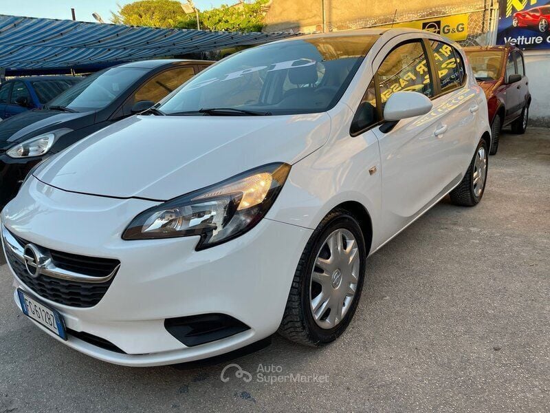 Bianco Usata 2016 Opel Corsa Tre volumi | 7500 € (Buon prezzo) - Immagine 1/4