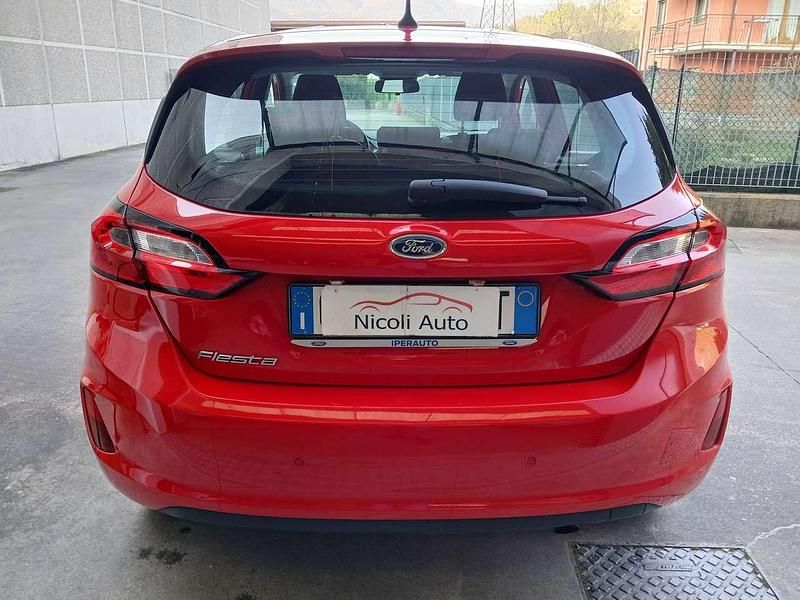 Usata Ford Fiesta Titanium 75 CV (55 kW) 2023 Rosso Utilitaria