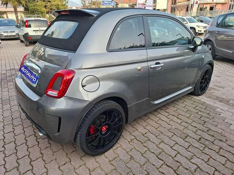 Usata Abarth 500C Custom 135 CV (99 kW) 2014 Grigio Cabrio