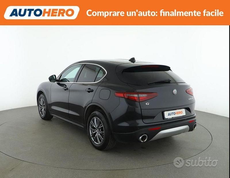 Usata Alfa Romeo Stelvio Super 210 CV (154 kW) 2018 Nero SUV